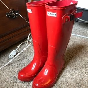 Hunter rain boots